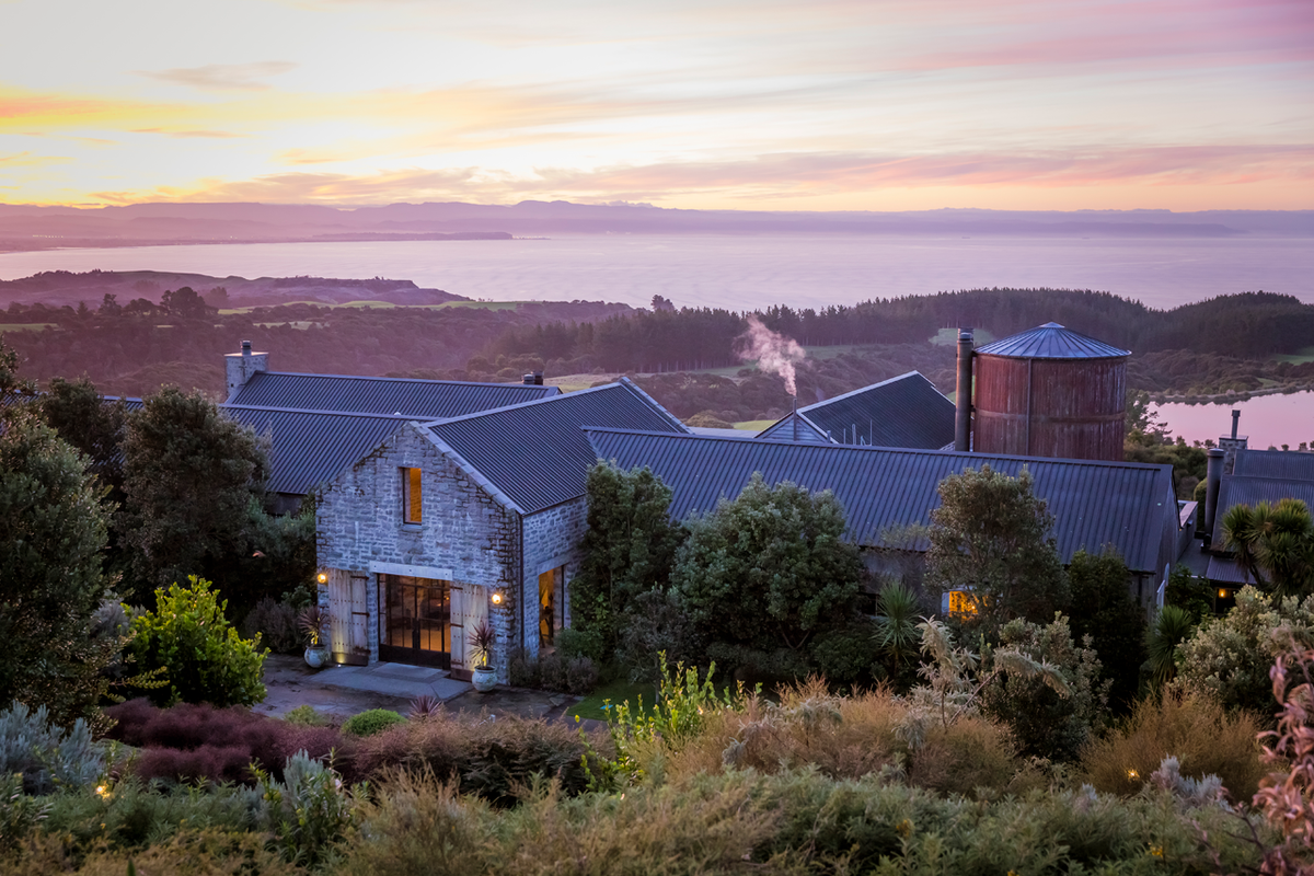Cape Kidnappers at dusk