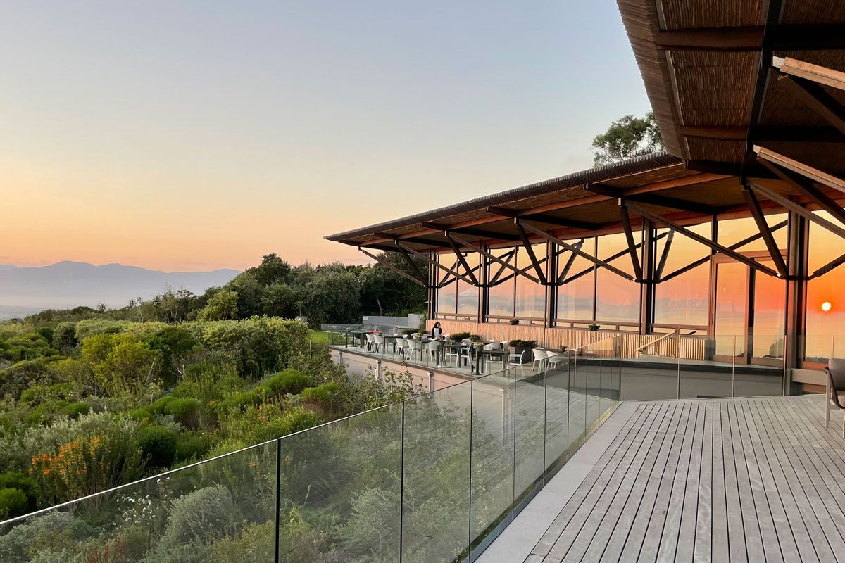 Grootbos Private Nature Reserve surrounded by wilderness.