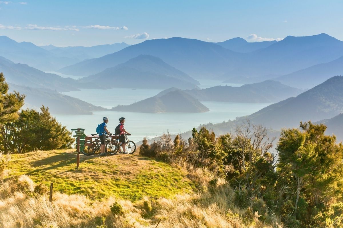 Cycling New Zealand's Marlborough Sounds