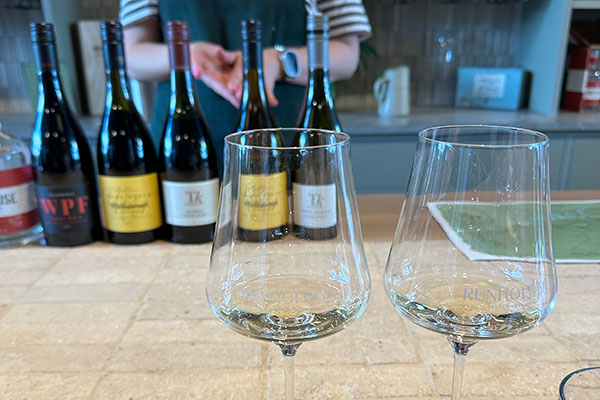 Wine tasting