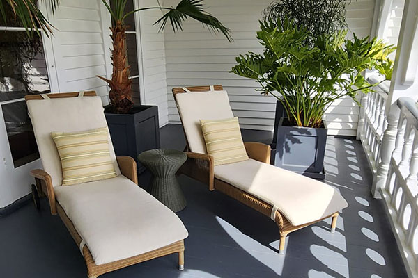 NZ Otahuna terrace for Spring in New Zealand