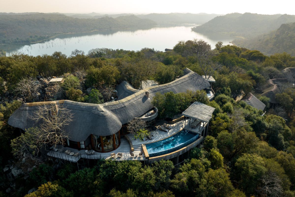 Singita Malilangwe House in Zimbabwe