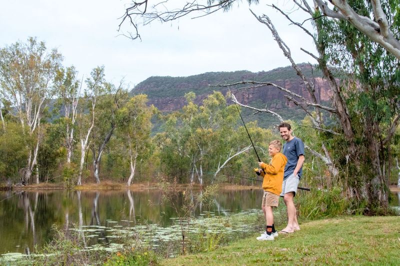 SP AU QLD Mount Mulligan fishing for Family-Friendly Fun in Queensland