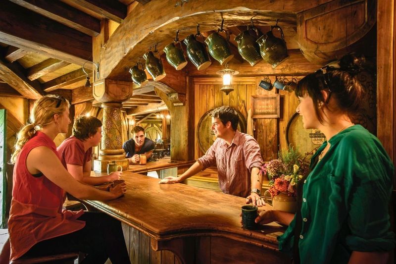 Have a beer at the Green Dragon Inn