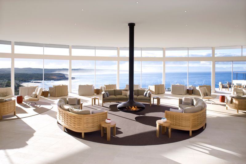The Great Room, Southern Ocean Lodge Photo Credit: Southern Ocean Lodge