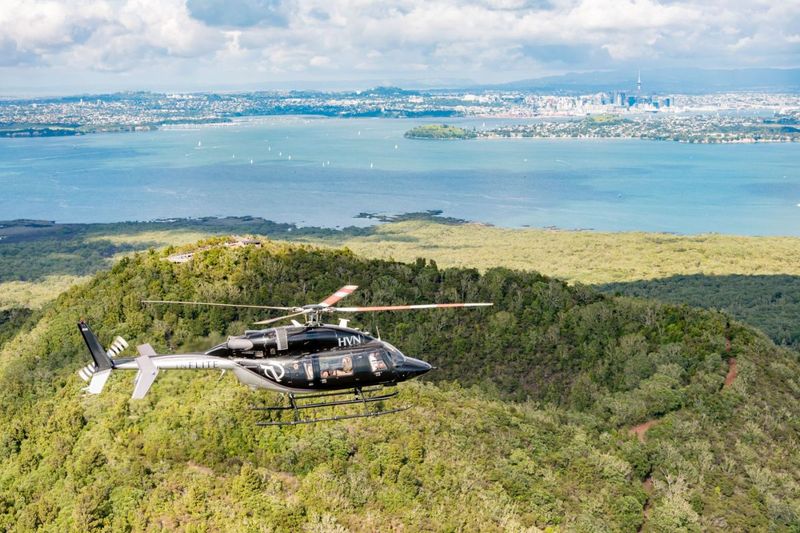 Helicopter tour from Auckland