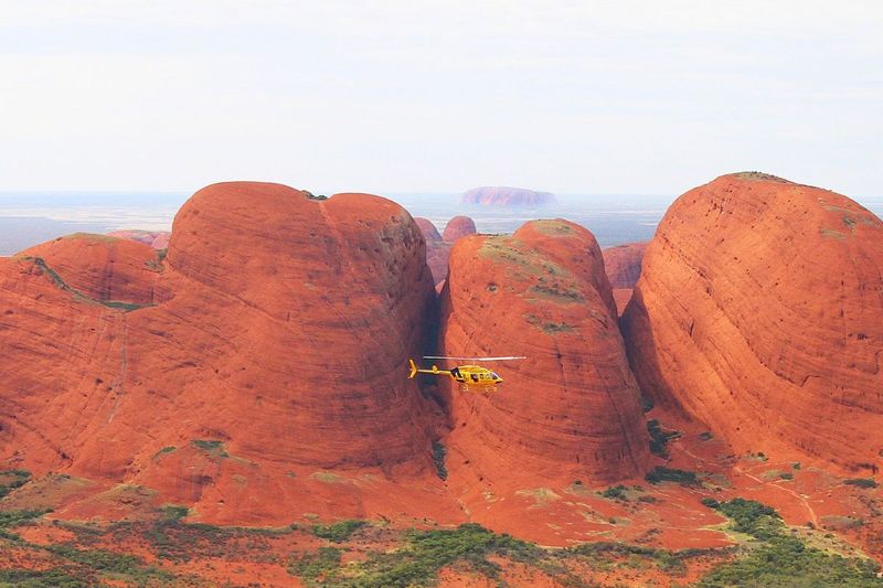Helicopter tour of Kata Tjuta