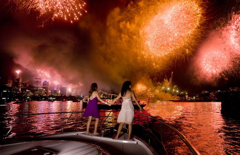 Fireworks over Sydney Harbour | Photo Credit: Destination New South Wales