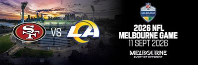 NFL Announcement 600x200px 11SEPT for NFL 2026 Season Kicks Off in Melbourne, Australia: Los Angeles Rams vs. San Francisco 49ers