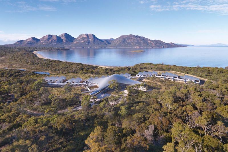 Saffire Freycinet Lodge in Tasmania, Australia