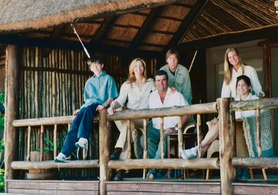 Swain Family at Belmond Eagle Island Lodge