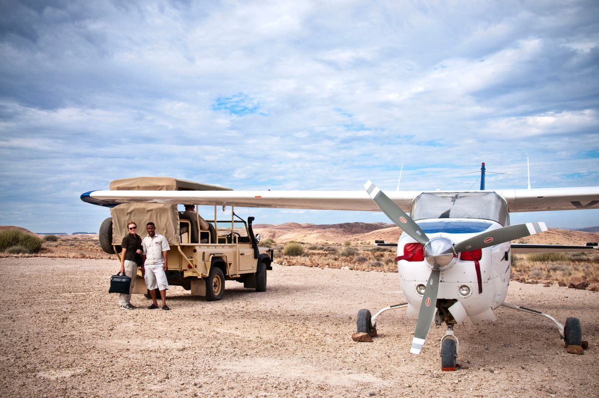 Transportation at Damaraland Camp