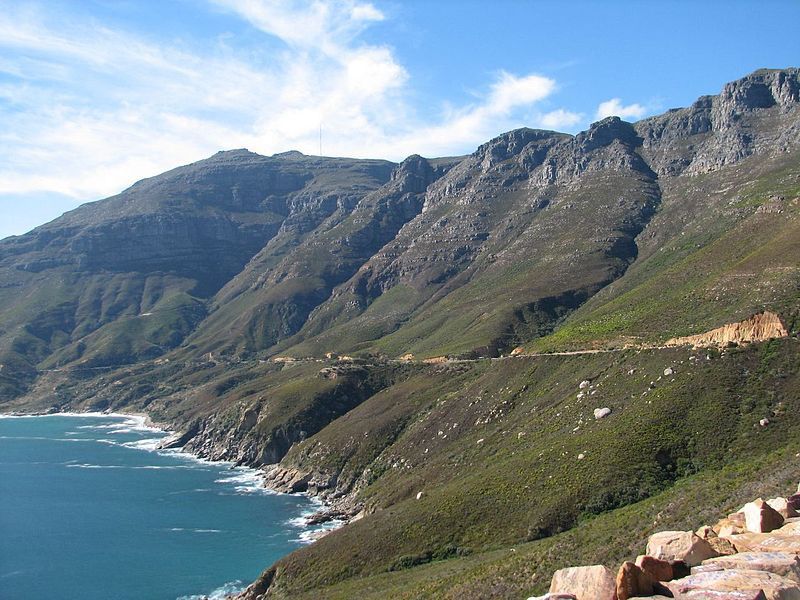 Chapman's Peak Drive Descent to Hout Bay | Photo Credit: Wiki Commons