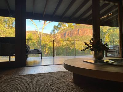 View from a room at Mount Mulligan Lodge