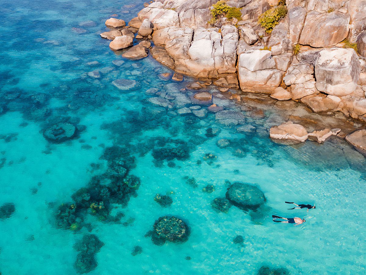 Snorkeling at Lizard Island