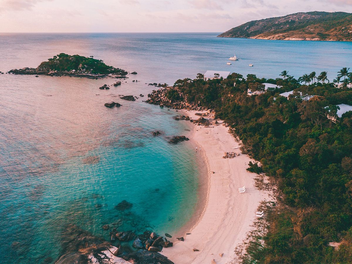 View of Lizard Island from the Air - Photo Courtesy of Lizard Island Resort