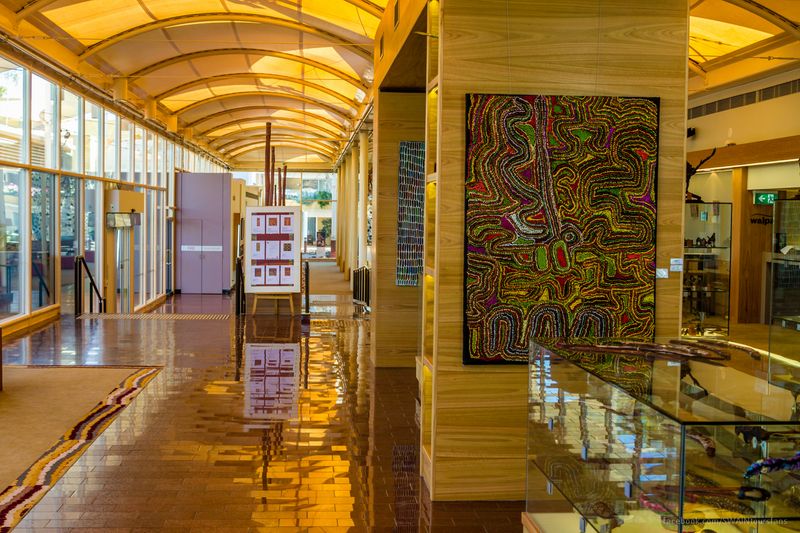 Walking through the Lobby