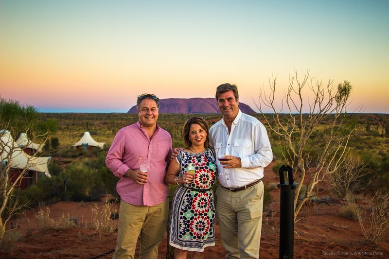 Sunset cocktails with Ben, Rachel and Ian (taking the picture)