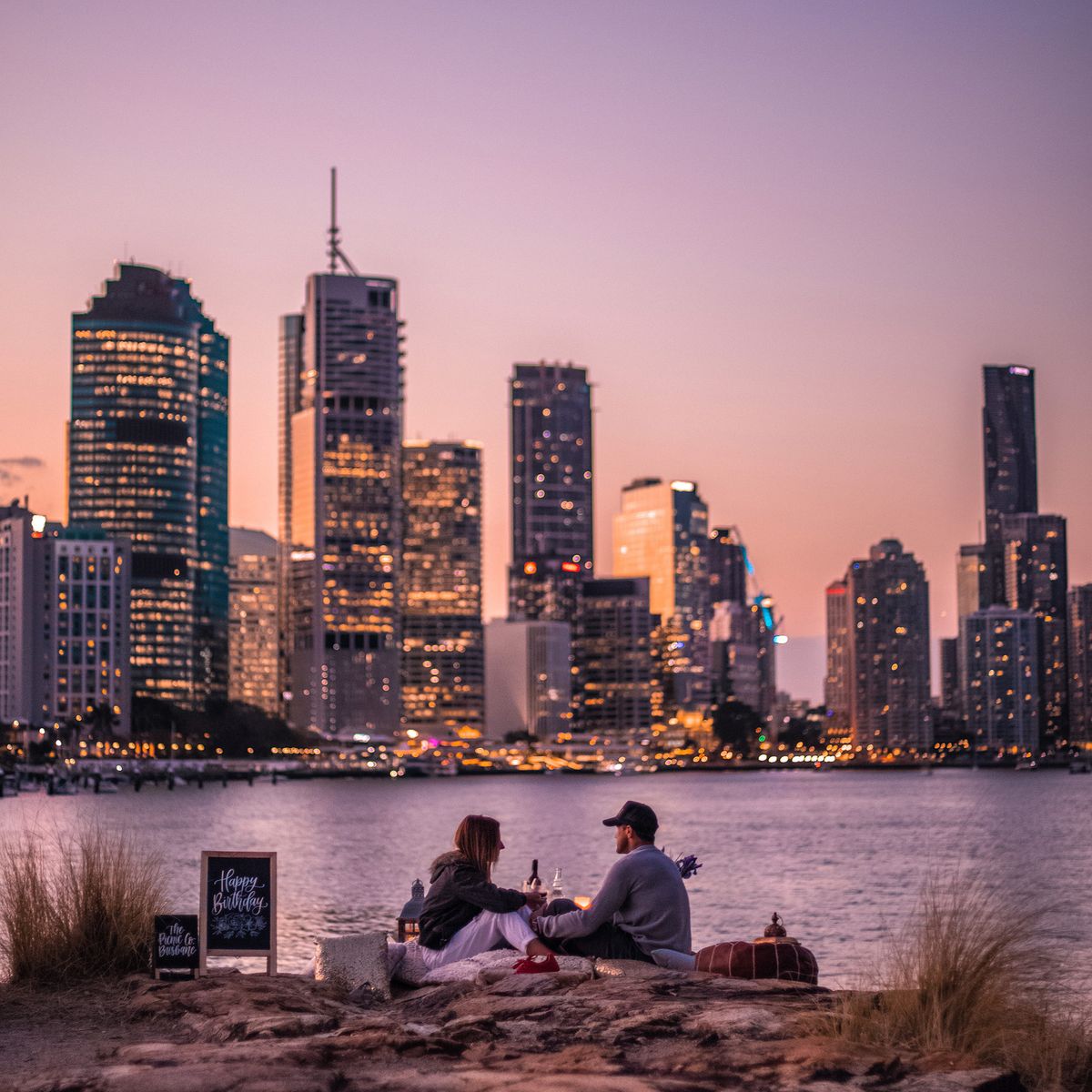Brisbane's city skyline