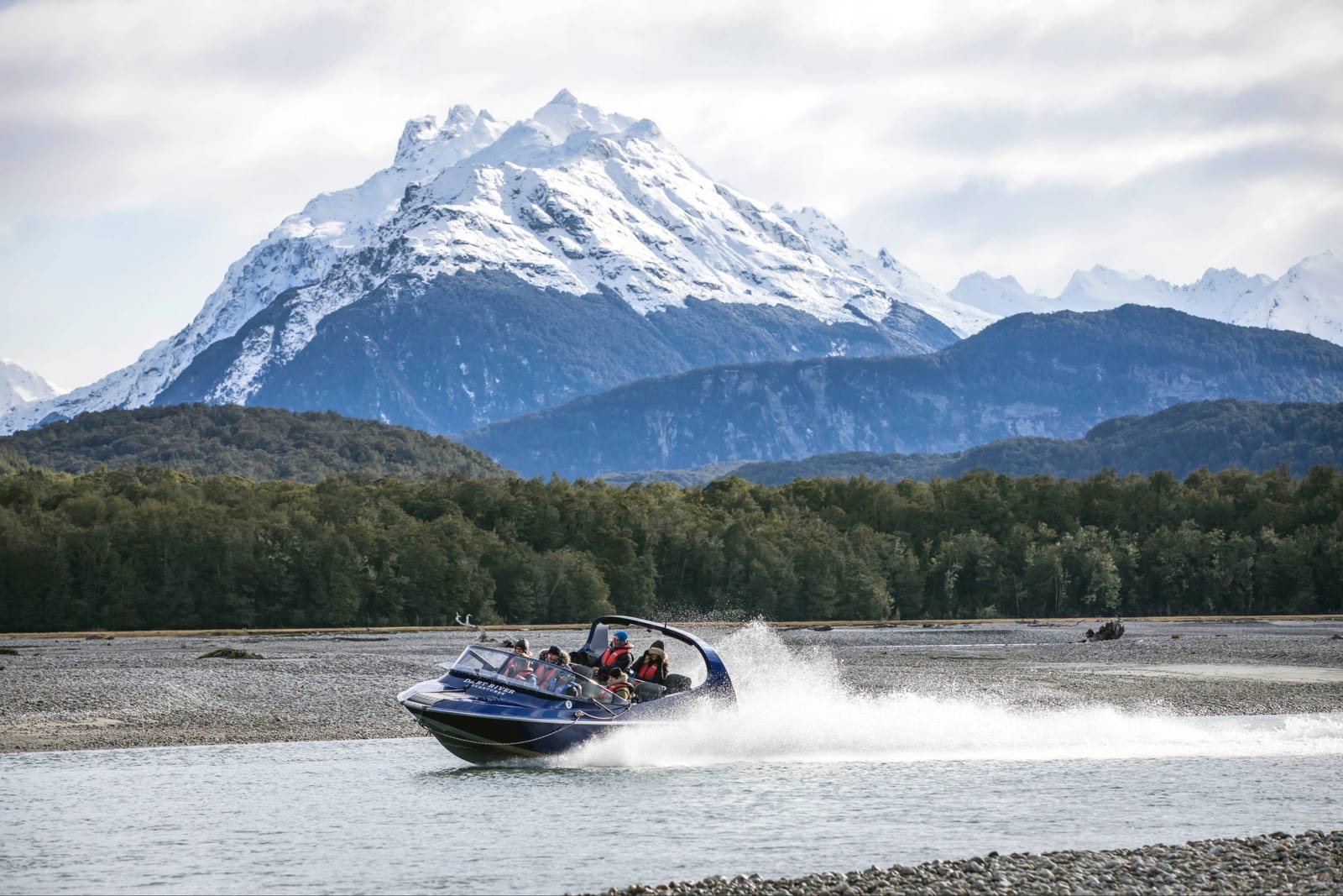 Alpine valley at Glenorchy near Queenstown, South Island